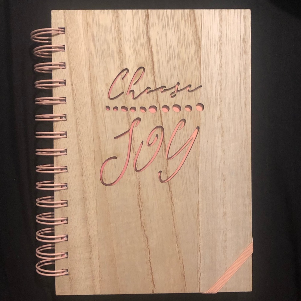 🎉Real Wood Journal🎉 CHOOSE JOY!